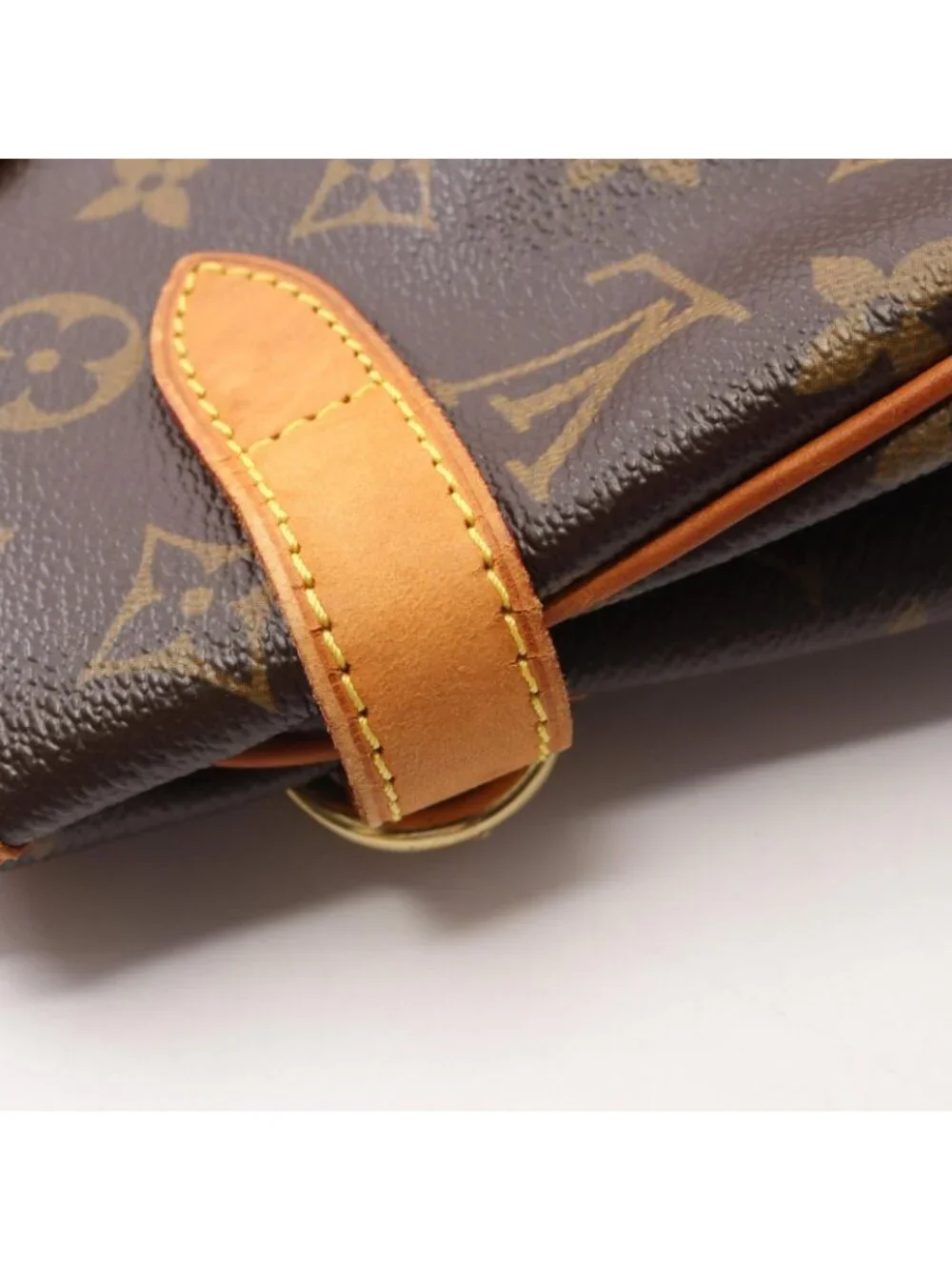 Louis Vuitton Shoulder Bag Batignolles Oriental Canvas Leather